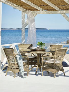 GRACE EXTERIOR - Round ArtFibre® garden table by Sika Design - view 3